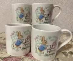 ピーターラビット マグカップ 4個セット