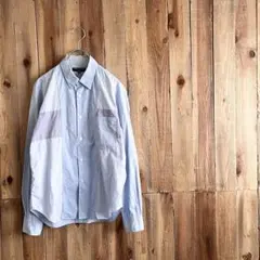 COMME des GARCONS HOMME パッチワークシャツ SSサイズ
