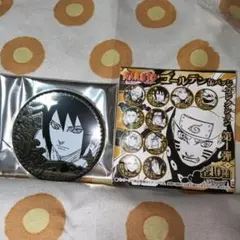 1586.NARUTO ナルト ゴールデン缶バッジコレクションうちはサスケ
