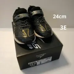 シュンソク　瞬足 キッズシューズ 24.0