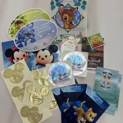 ディズニーキャラクター ステッカーセット