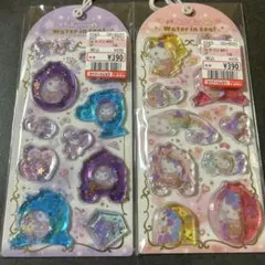 ウォーターインシール　サンリオ　ハローキティ　クロミ　ウォーターシール