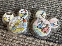 【非売品/未開封/値下げ不可】ユニクロ ミッキー・ミニー バッジ 2個セット