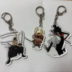 ONE PIECE アクリルキーホルダー ゾロ チョッパー ブルック