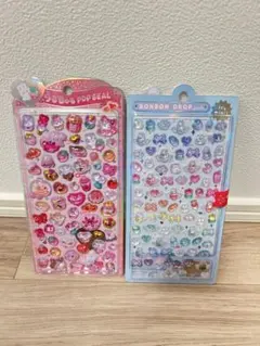 A*6様 うるちゅるポップシール　ボンボンドロップシールぷち