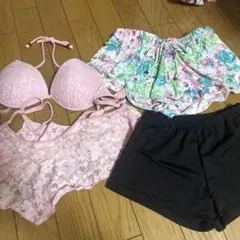 レディース セパレート水着 ビキニ 4点セット ※配送日8/2のサムネイル