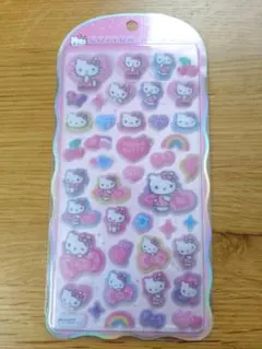 正規品　ハローキティ コットンパフィー　豹柄　ヒョウ柄　レオパード