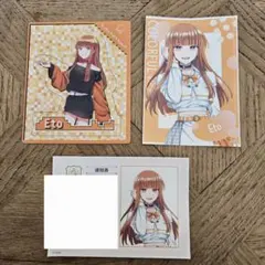 カラフルピーチ　えとさん　ブロマイド　通知表　 マグネット　セット　からぴち