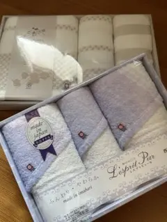 Lesprit Pur & Natu*cott 西川・今治タオルセット2箱
