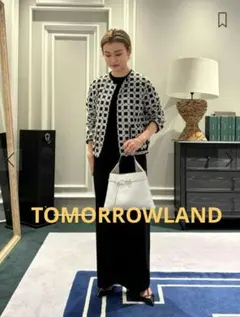 Ballseyフラッフィーヤーン　トゥモローランドノーカラージャケット