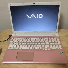 Windows10の為ジャンク扱い ピンクのVAIOノートSVE15135CJP