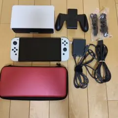 【美品】Nintendo Switch (有機ELモデル) 本体と付属品セット