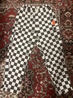 7THREE チェック柄　ワークパンツ