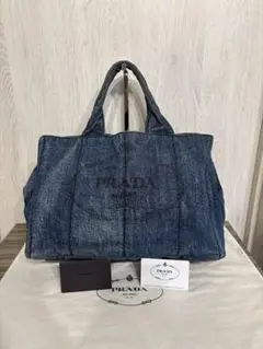 2026年最新】prada デニム カナパの人気アイテム - メルカリ