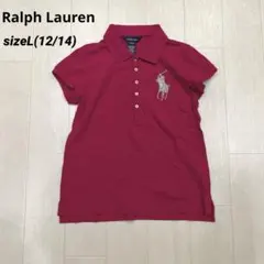 Ralph Lauren ラルフローレン ビーズ刺繍 ビックポニー ポロシャツ