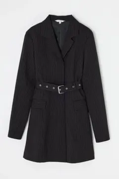 MOUSSY LONG SLEEVE BLAZER ミニドレス サイズ 1 黒