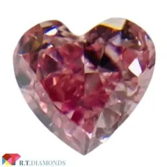 FANCY VIVID PINK 0.059ct HS/RT2423/CGL - メルカリ