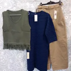 69 レディース秋服お得な3枚セット　新品