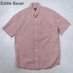 Eddie Bauer エディバウアー　00S シアサッカー　シャツ　チェックのサムネイル