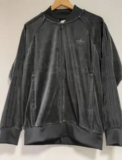 adidasトラックジャケットJX1559 SST TT atpブラックベロア