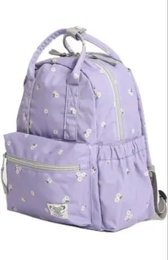 BREEZE リュック　薄紫 紫 パープル 花柄 女の子　SS