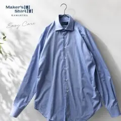Maker's Shirt 鎌倉 長袖シャツ ブルーのサムネイル