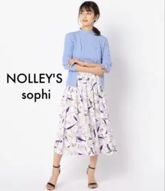 NOLLEY'S sophi◇14GランダムリブVネックカーディガンのサムネイル