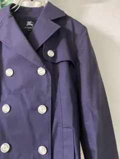 バーバーリー   ショート丈ダブルトレンチコート