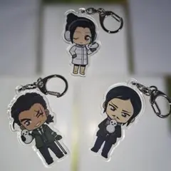 名探偵コナン上原由衣　大和敢助　諸伏高明アクリルキーホルダー脱出ゲーム