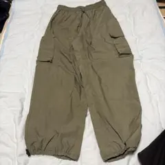 GU カーゴパンツ カーキ