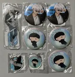 呪術廻戦 POP＆POPくじ 五条悟 アクスタ アクキー 缶バッジ 未開封品