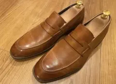 816 【希少/高級】Allen Edmonds レザー ローファー 本革 7D - メルカリ