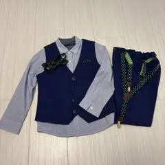 キッズ　フォーマルスーツ 男の子　5点セット
