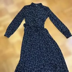 Lauren プリント ストレッチ ジャージー シャツドレス