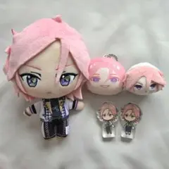 桜河こはく プライズ ぬいぐるみ おまんじゅう ころっと もちマス セット