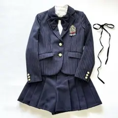 美品✨レピピアルマリオ　セットアップ　キュロット　150 フォーマル　ネイビー