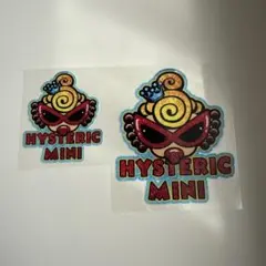 HYSTERIC MINI ステッカー 2枚セット