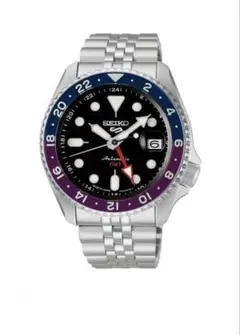極美品SEIKO 5スポーツ GMT SBSC021 ジャパンリミテッド 箱付