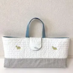 ピアニカケース　ヌビ　恐竜刺繍