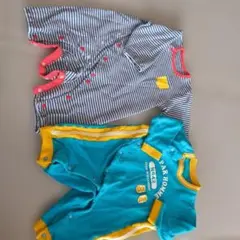 60-70 ロンパース・カバーオール 2点セット