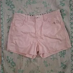 earth mtsic&ecology ショートパンツ　ピンク S