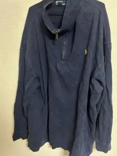 Ralph Lauren ネイビー ハーフジップ トレーナー 2XL