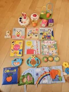 知育玩具セットと絵本複数冊　ベネッセ　こどもちゃれんじ