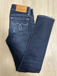 【美品】MOUSSY スキニーデニム 24インチのサムネイル
