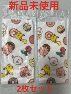 新品　ポケモン　ハンドタオル　2枚セットで　ミスド