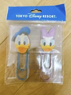 東京ディズニーリゾート ドナルド・デイジー クリップセット 新品未使用未開封