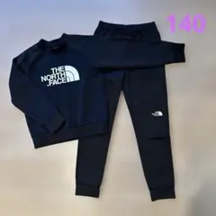 140ノースフェイス　ジャージ　上下セットアップ　記名あり