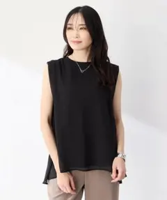 A/C DESIGN BY ALPHA CUBICシアータックチュニックトップスのサムネイル