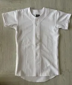 ミズノ　ユニフォームシャツ　140 ホワイト