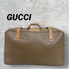 GUCCI ボストンバッグ　トランクケース　マイクロGG 旅行鞄